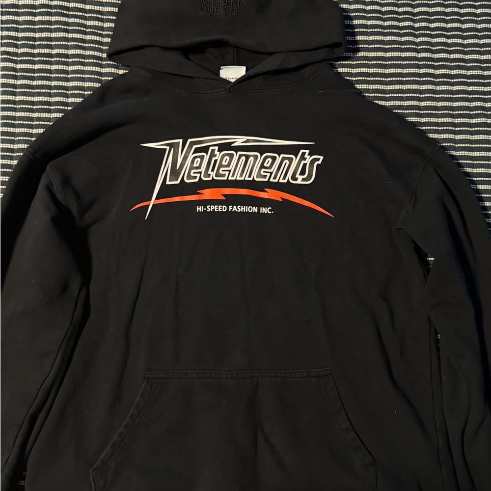 Vetements Hi-Speed Fashion Inc Hoodie
